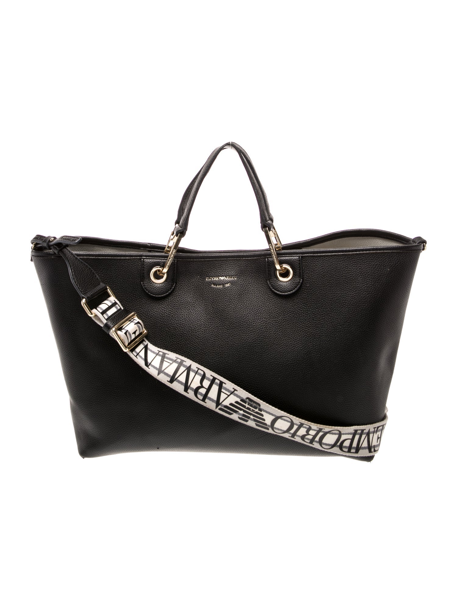 Emporio Armani Leather Tote