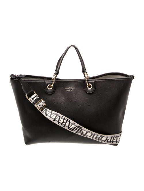 Emporio Armani Leather Tote