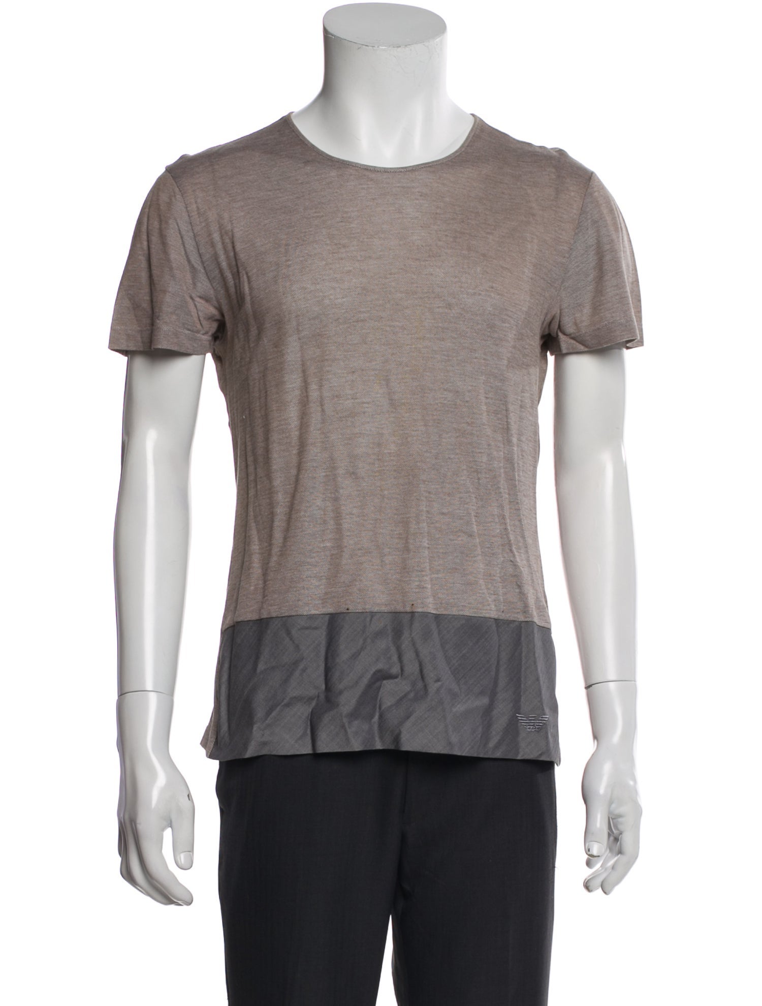 Emporio Armani Scoop Neck Short Sleeve T-Shirt