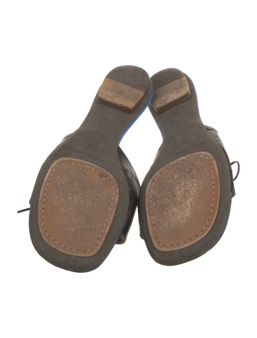 Emporio Armani Leather Slides