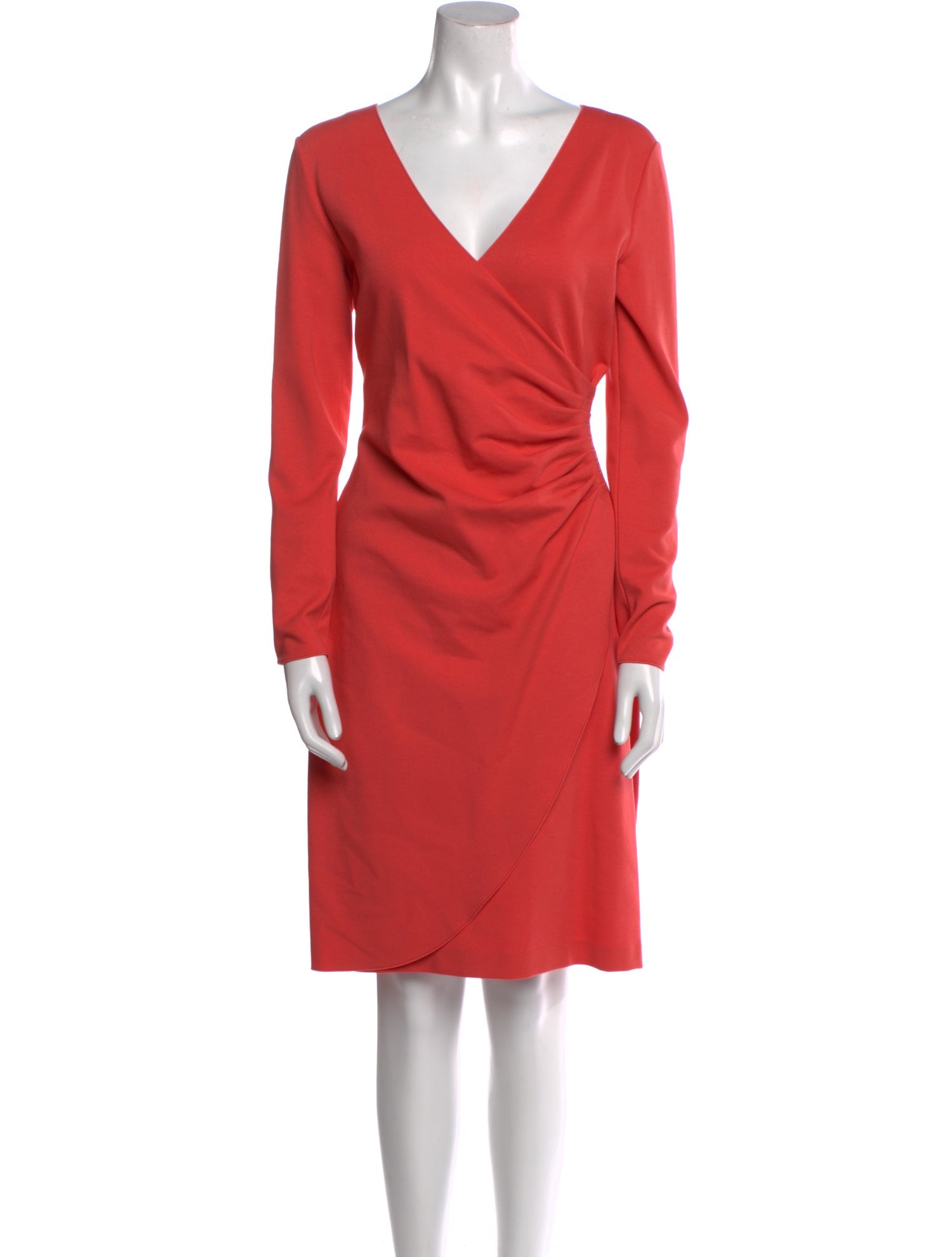 Emporio Armani V-Neck Knee-Length Dress w/ Tags