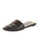 Emporio Armani Leather Mules