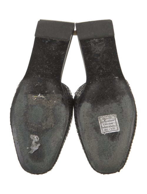 Emporio Armani Leather Mules