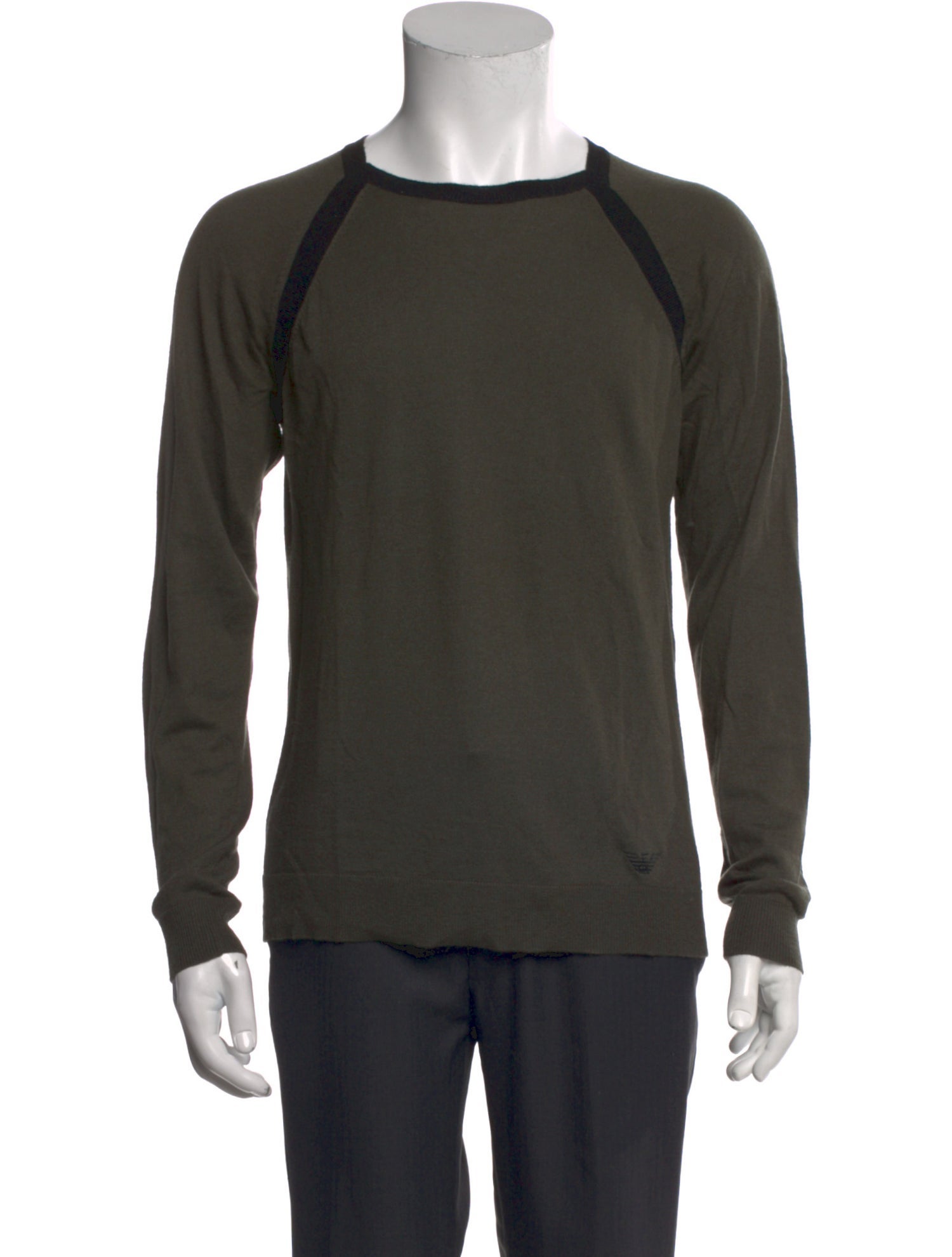 Emporio Armani Crew Neck Long Sleeve Pullover