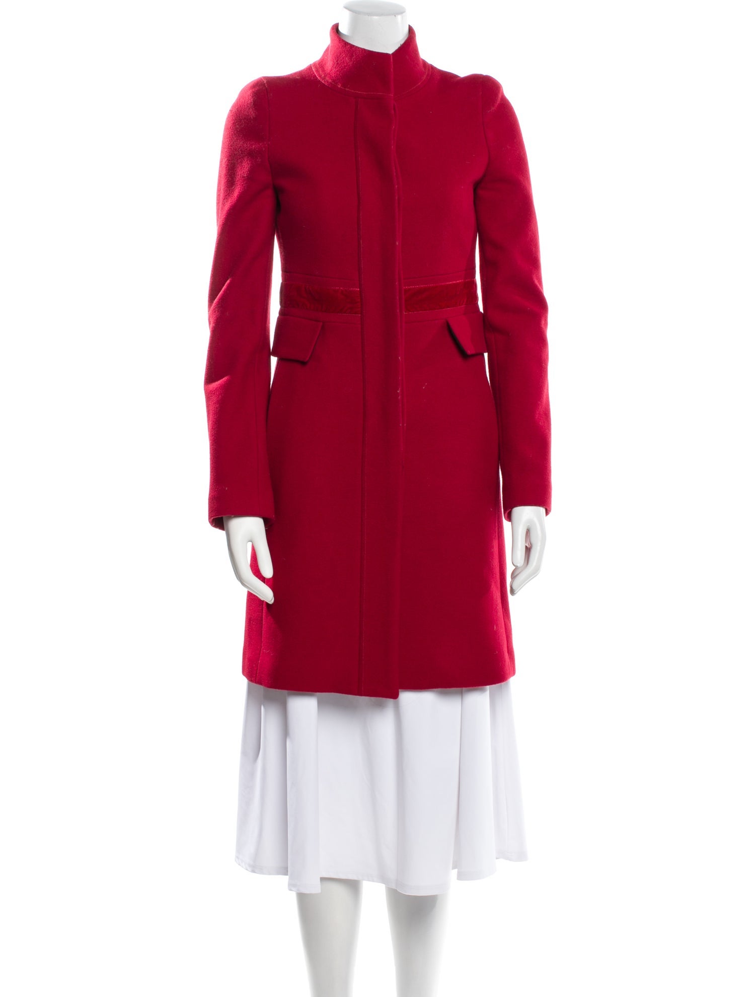 Emporio Armani Virgin Wool Trench Coat