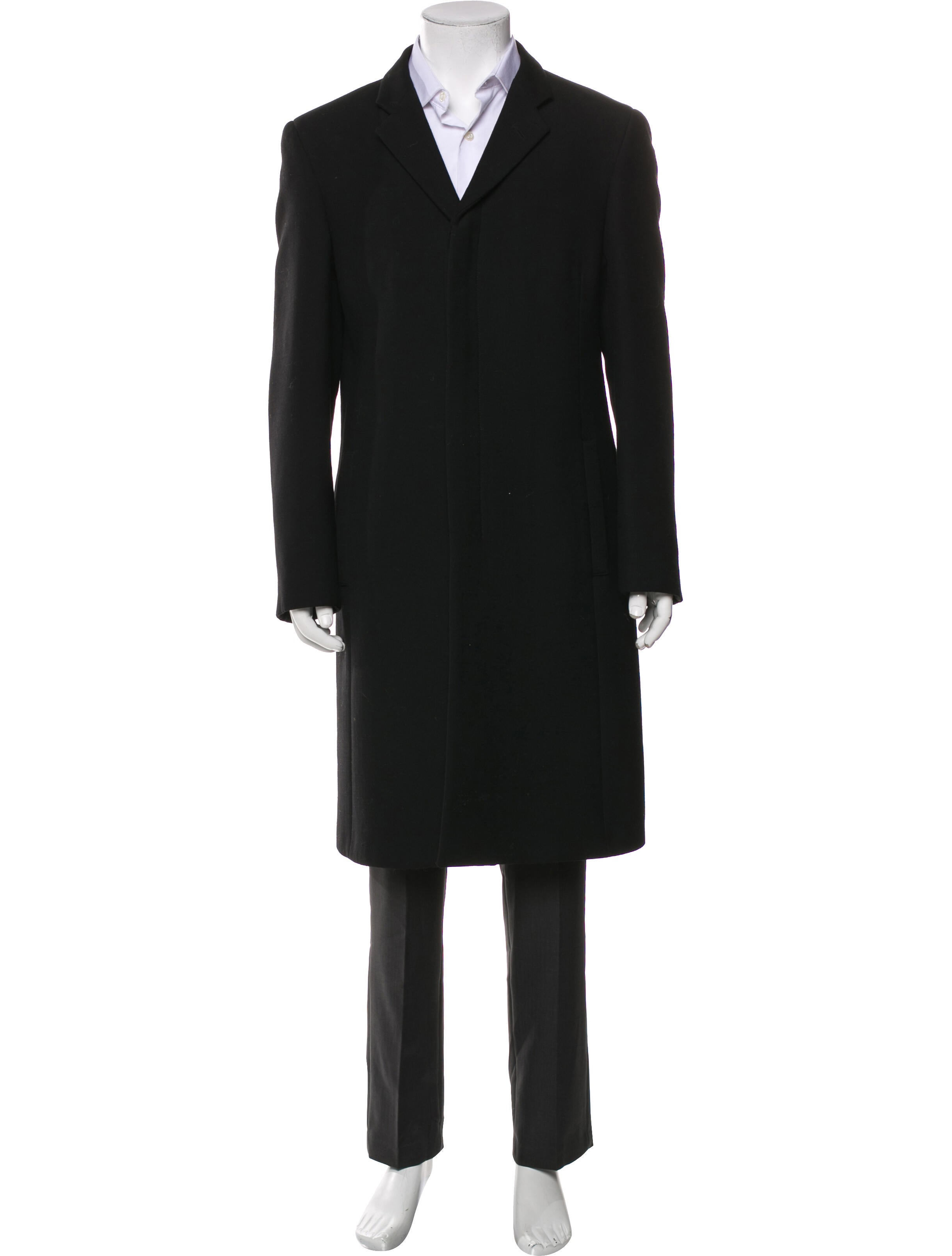 Emporio Armani Virgin Wool Overcoat