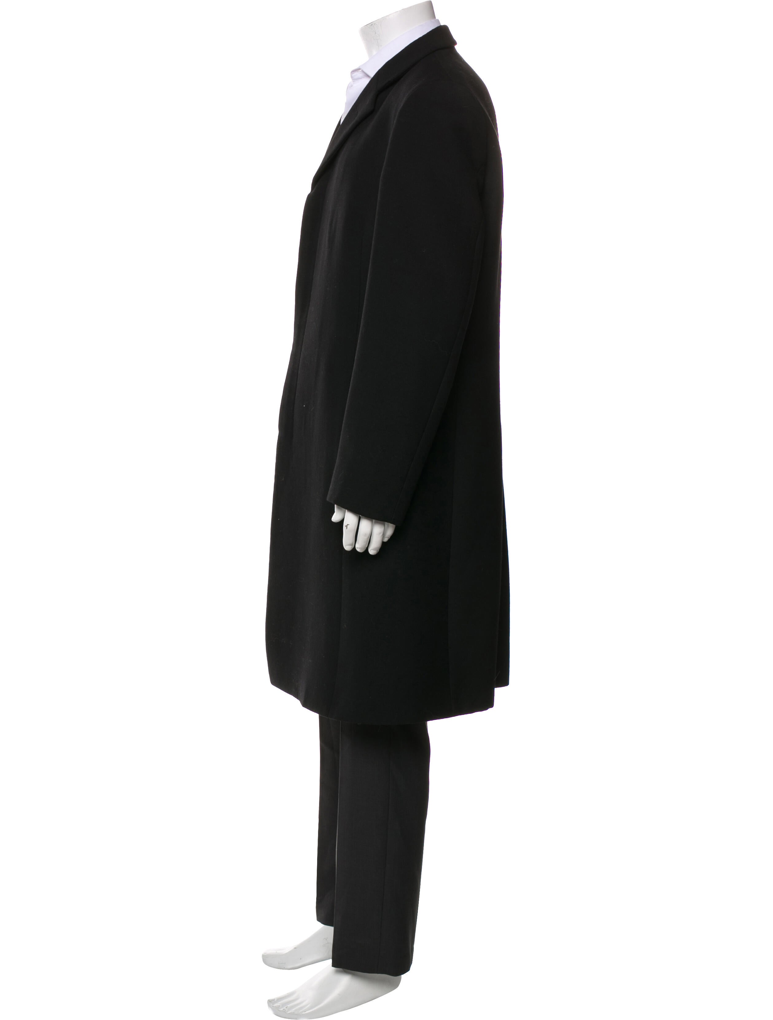 Emporio Armani Virgin Wool Overcoat