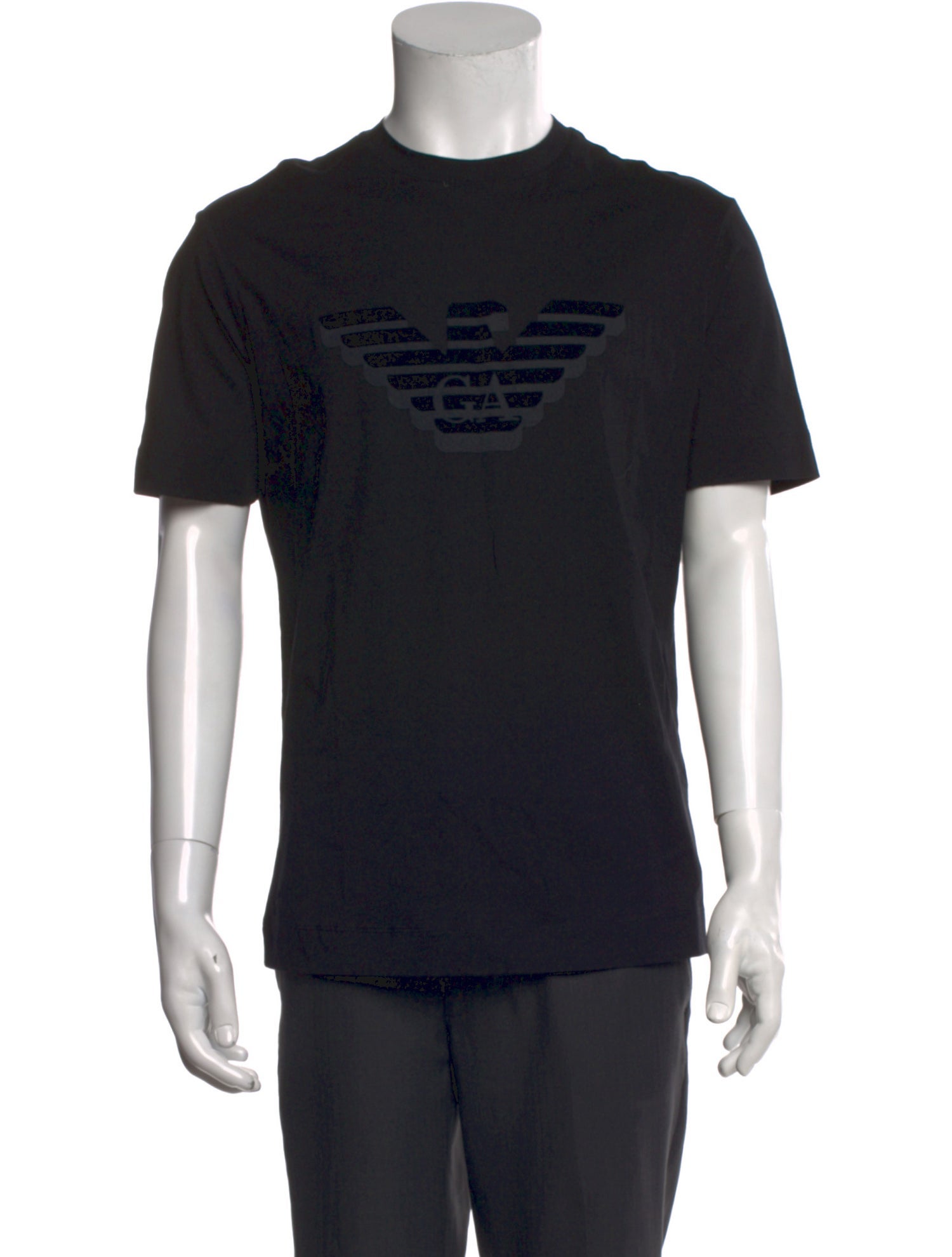 Emporio Armani Graphic Print Short Sleeve Shirt