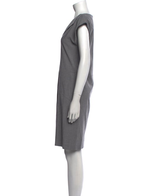 Emporio Armani V-Neck Knee-Length Dress