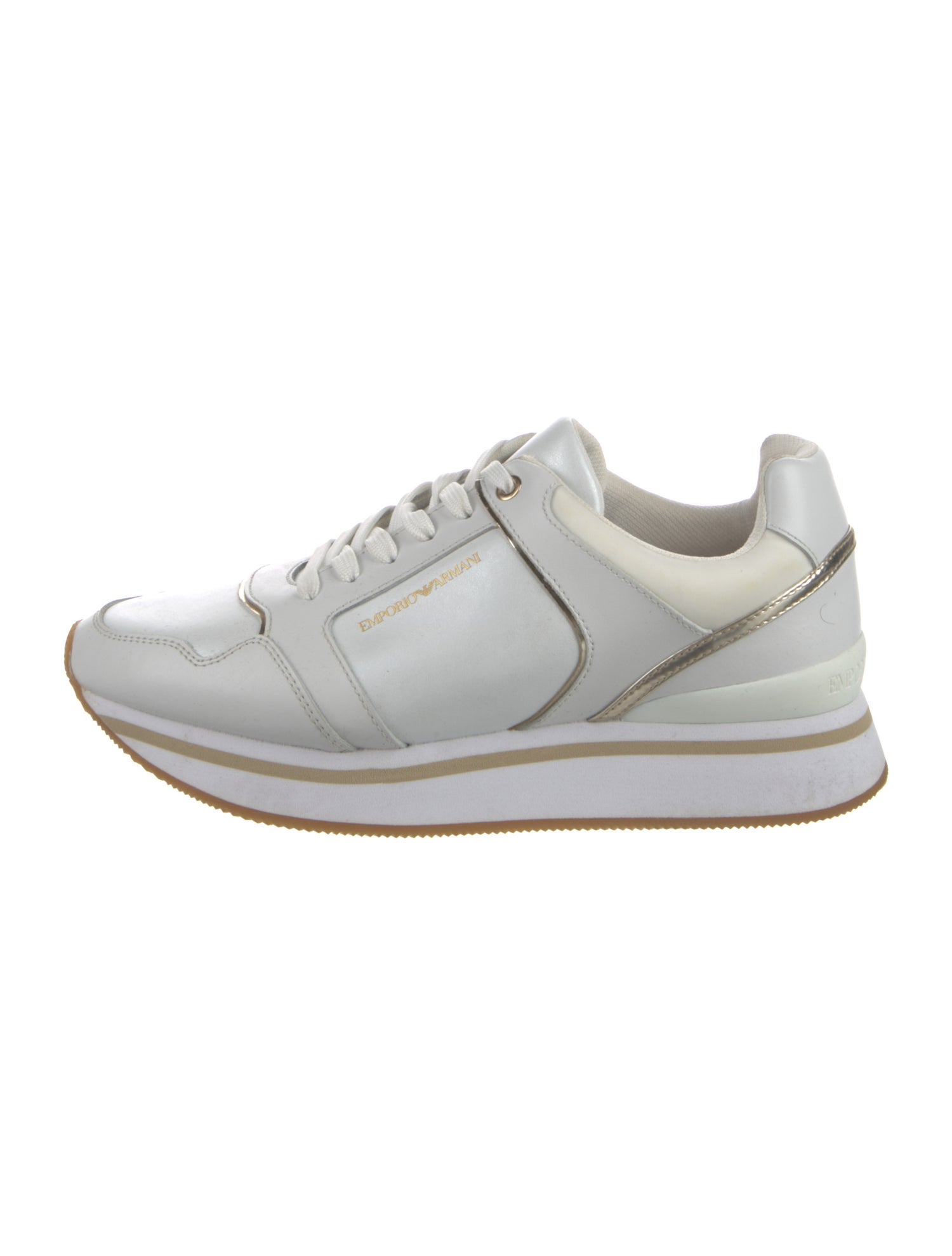 Emporio Armani Leather Sneakers