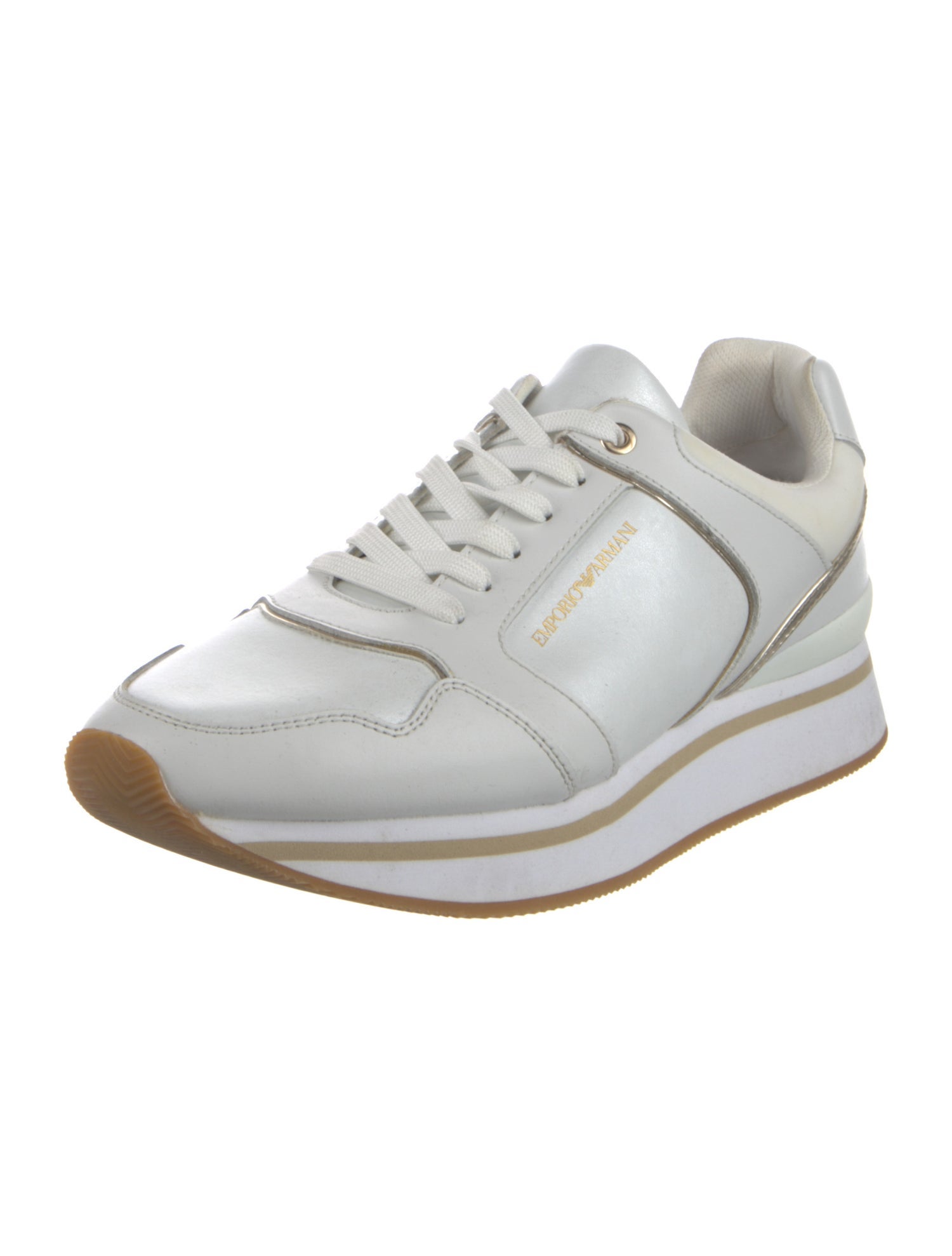 Emporio Armani Leather Sneakers