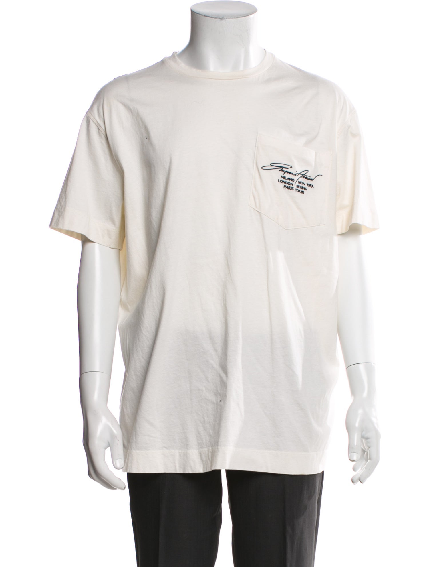 Emporio Armani Graphic Print Crew Neck T-Shirt