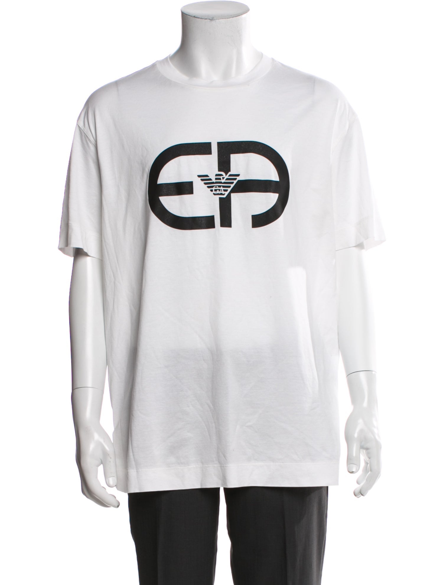 Emporio Armani Graphic Print Crew Neck T-Shirt