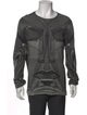 Emporio Armani Printed Crew Neck Pullover