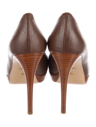 Emporio Armani Leather Pumps