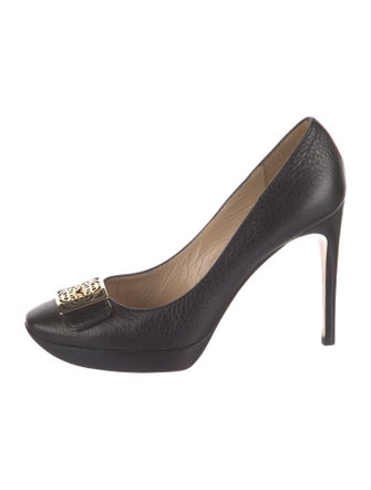 Emporio Armani Leather Pumps