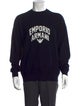 Emporio Armani Virgin Wool Graphic Print Pullover