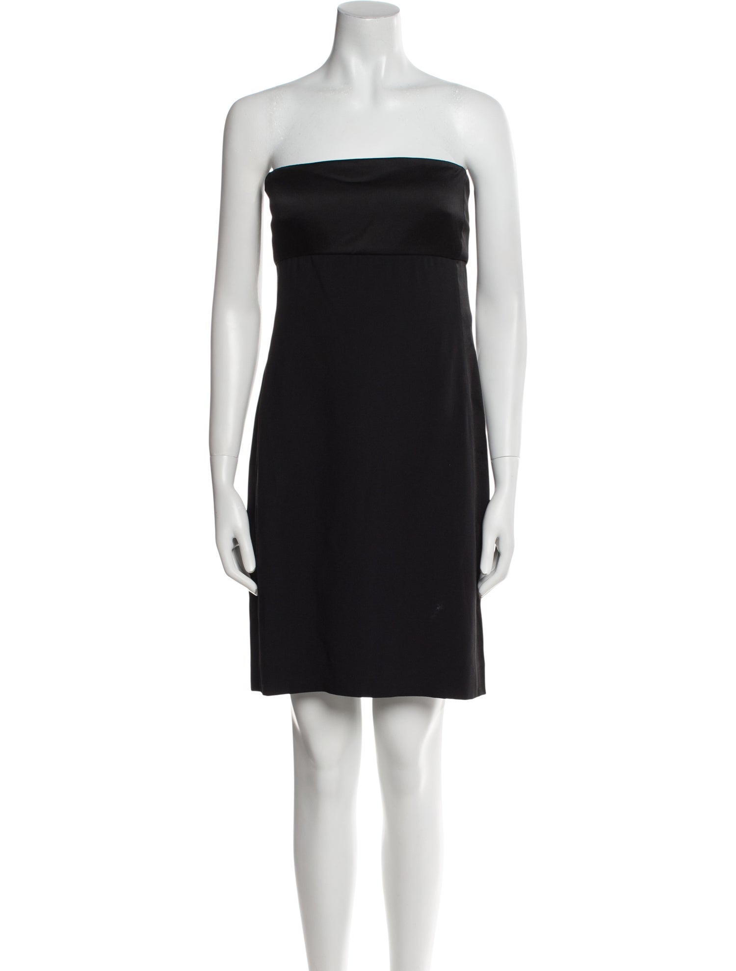 Emporio Armani Strapless Mini Dress