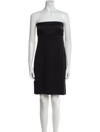 Emporio Armani Strapless Mini Dress