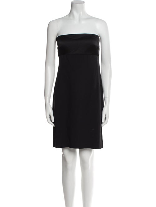 Emporio Armani Strapless Mini Dress