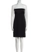 Emporio Armani Strapless Mini Dress