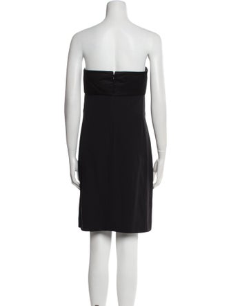 Emporio Armani Strapless Mini Dress