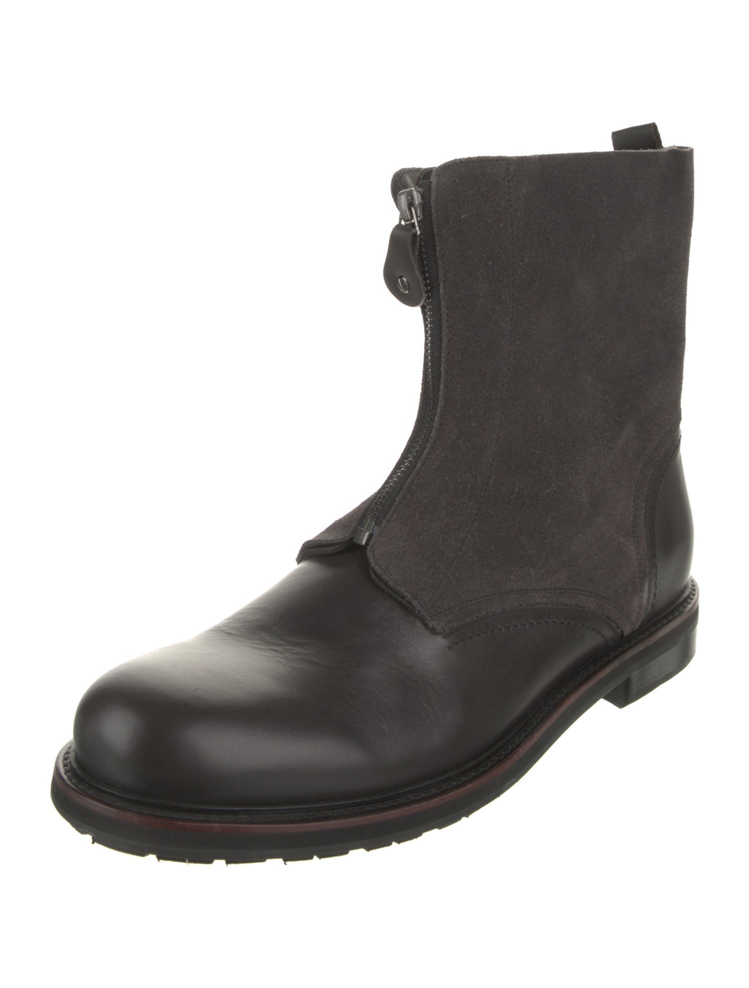 Emporio Armani Leather Boots