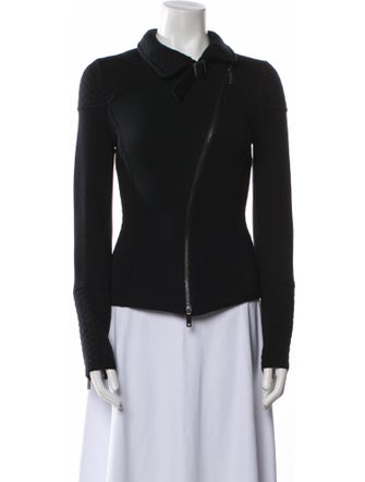 Emporio Armani Deanna Wool Biker Jacket