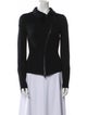 Emporio Armani Deanna Wool Biker Jacket