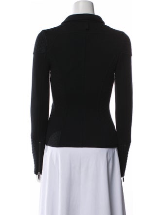 Emporio Armani Deanna Wool Biker Jacket