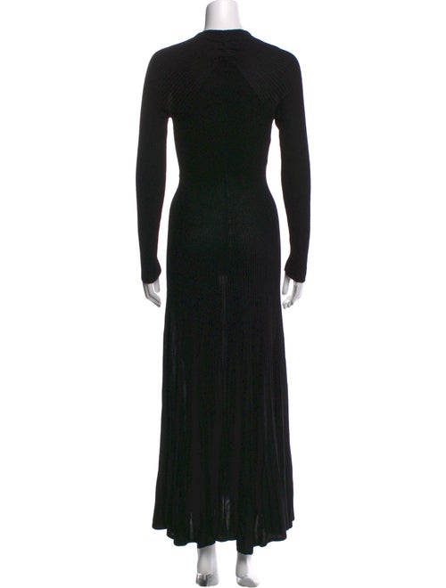 Emporio Armani V-Neck Long Dress