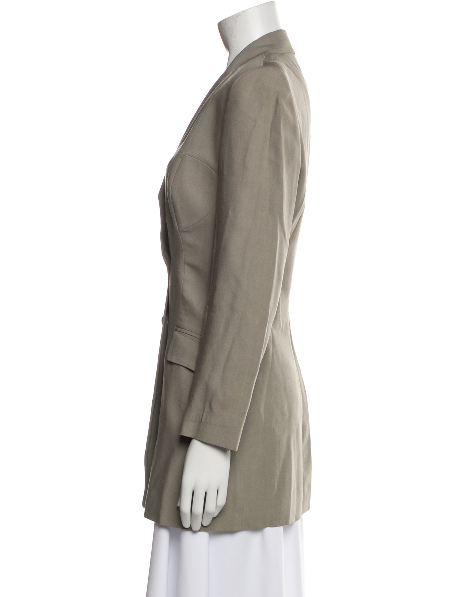 Emporio Armani Vintage Late 1990's - Early 2000's Peacoat