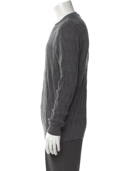 Emporio Armani Virgin Wool Crew Neck Pullover