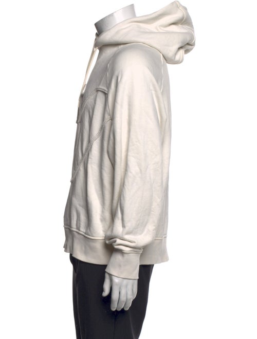 Emporio Armani Graphic Print Mock Neck Hoodie