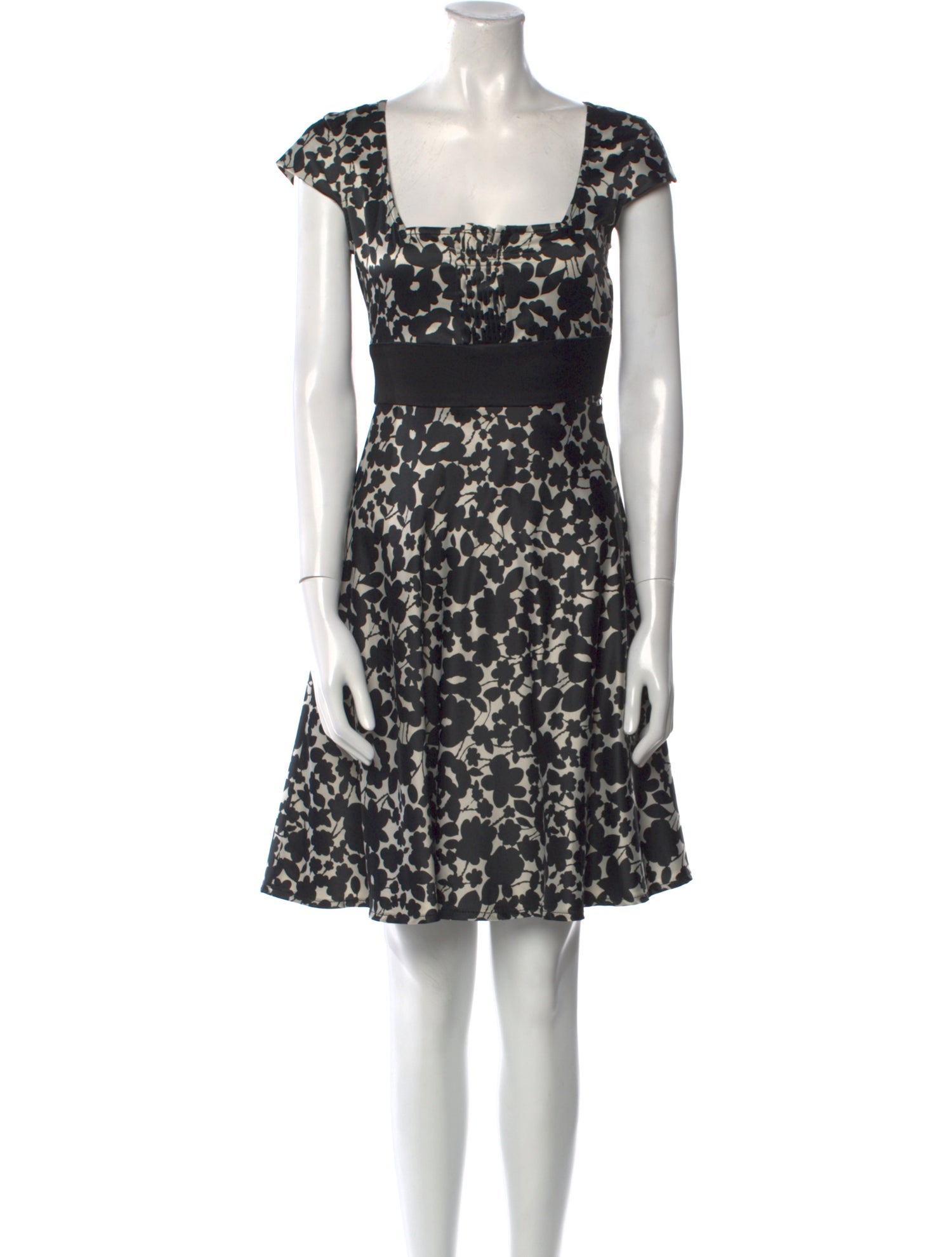 Emporio Armani Floral Print Mini Dress