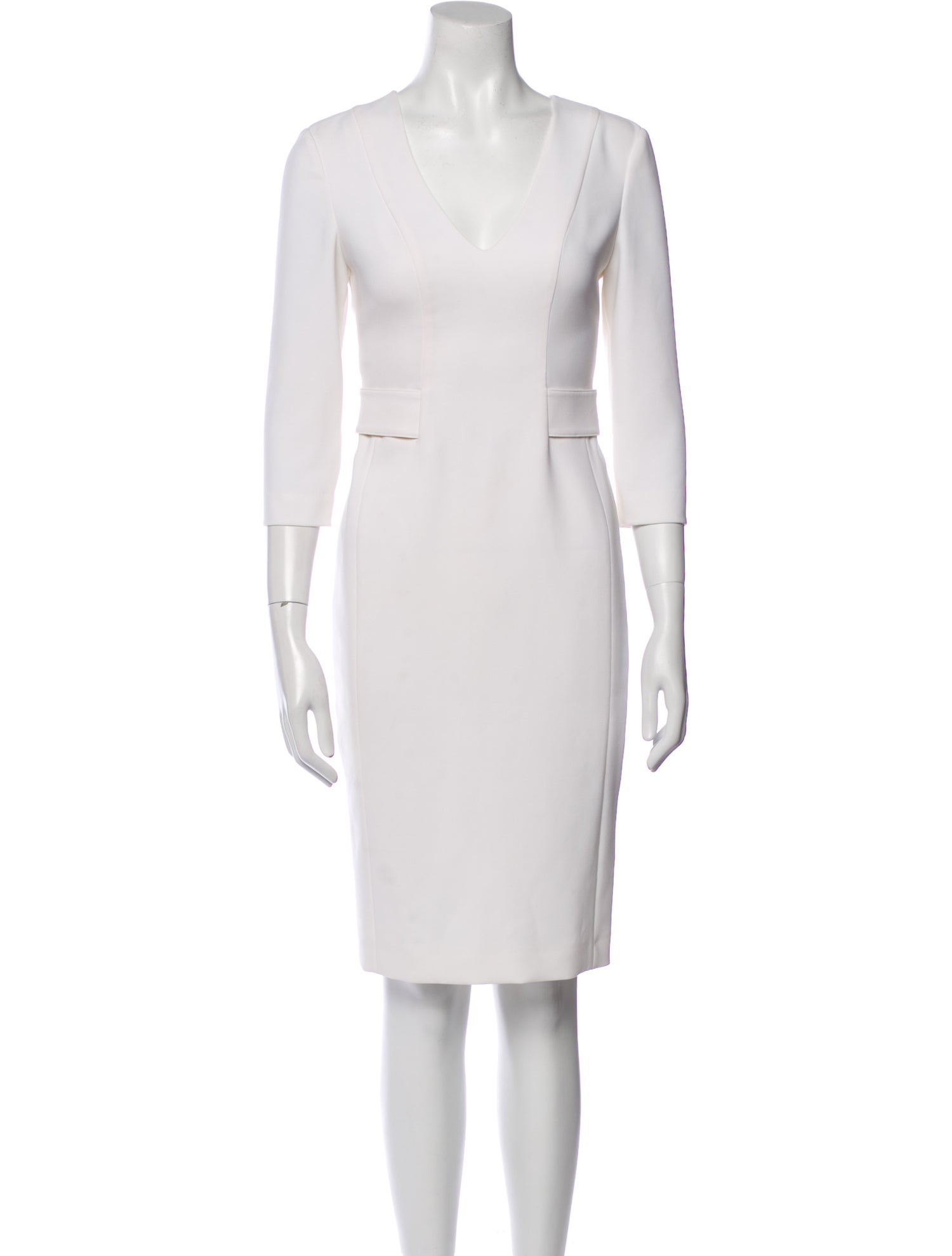 Emporio Armani V-Neck Long Dress