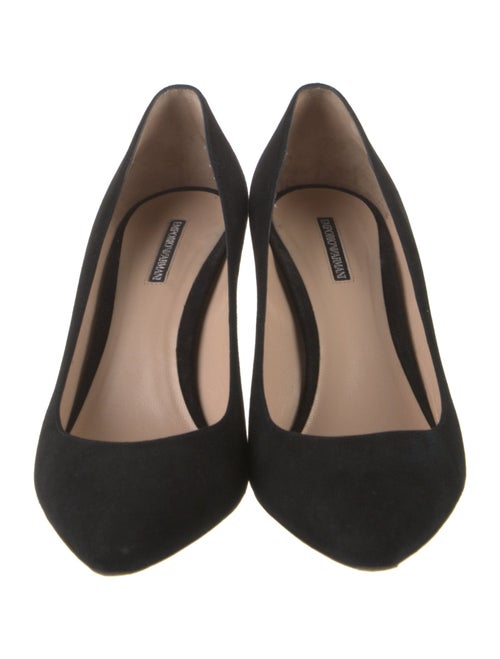 Emporio Armani Suede Pumps