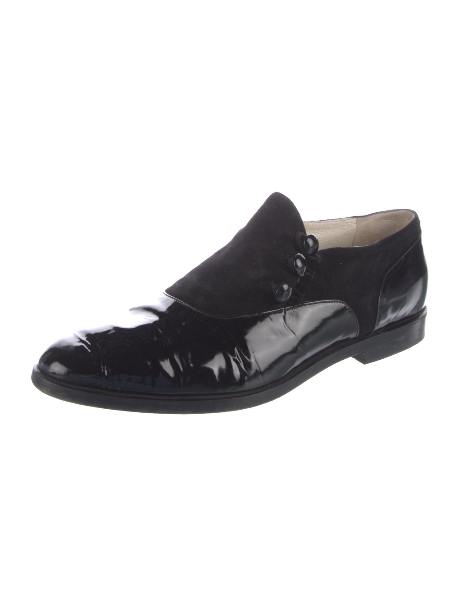 Emporio Armani Patent Leather Loafers
