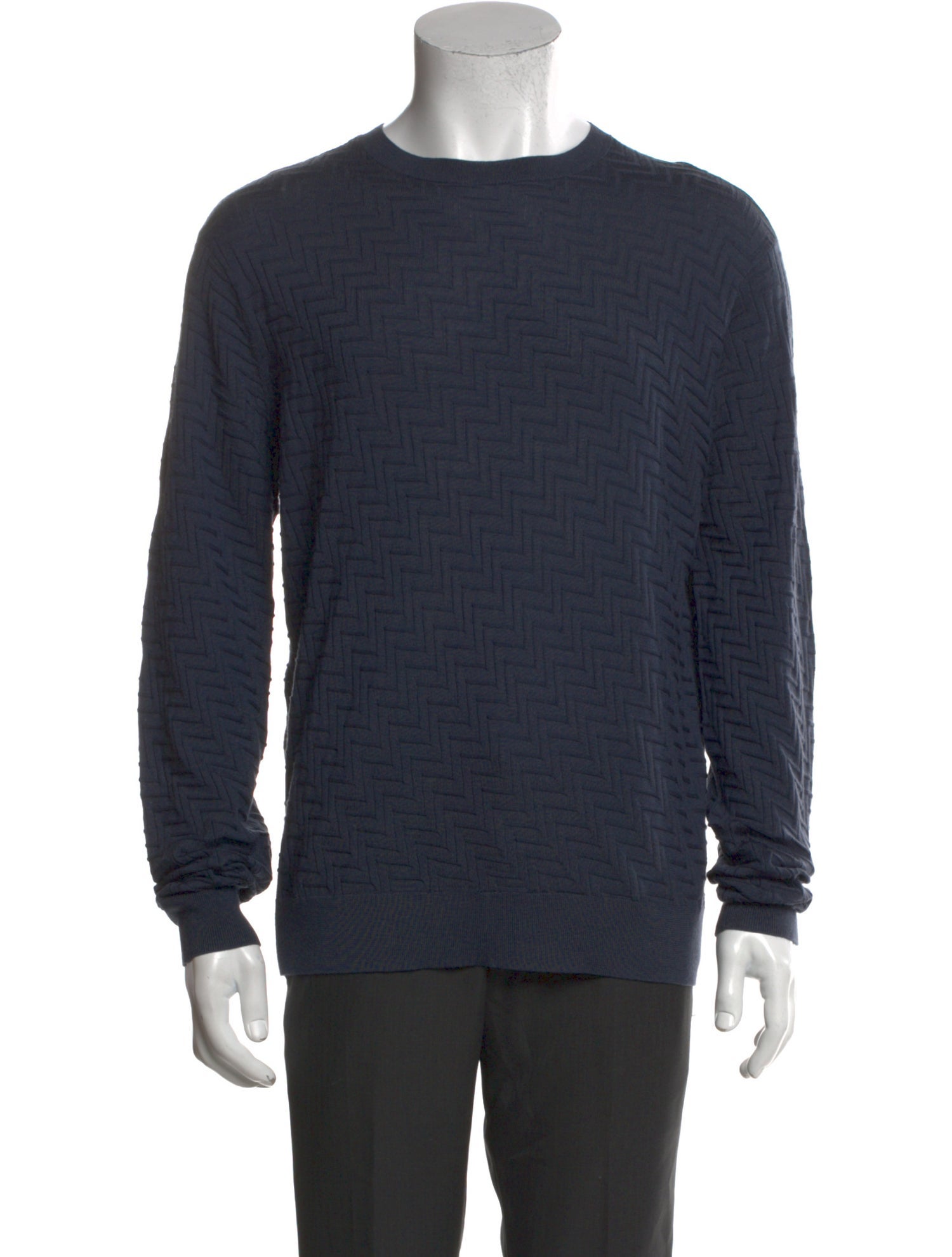 Emporio Armani Crew Neck Long Sleeve Pullover