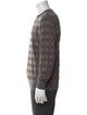 Emporio Armani Virgin Wool Striped Pullover