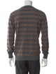 Emporio Armani Virgin Wool Striped Pullover