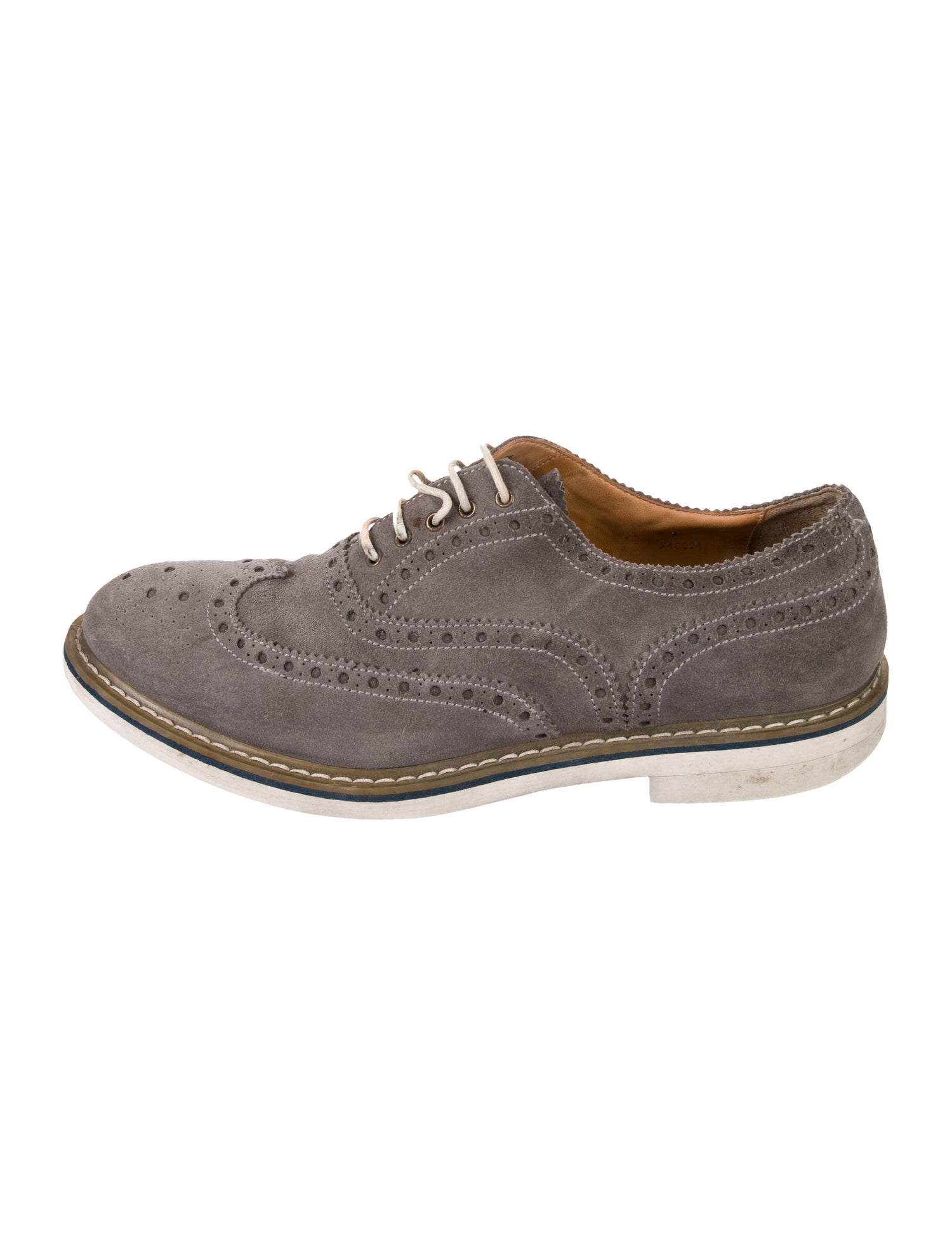 Emporio Armani Suede Brogues
