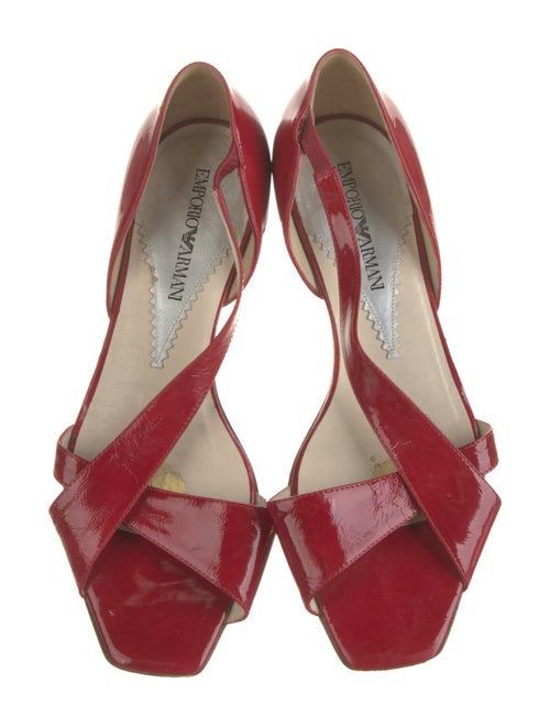 Emporio Armani Leather Sandals