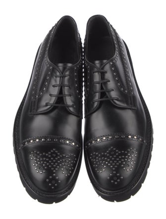 Emporio Armani Leather Derby Shoes
