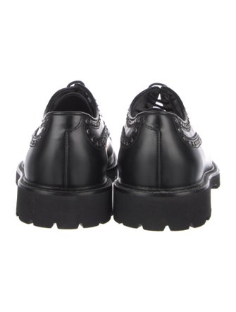 Emporio Armani Leather Derby Shoes