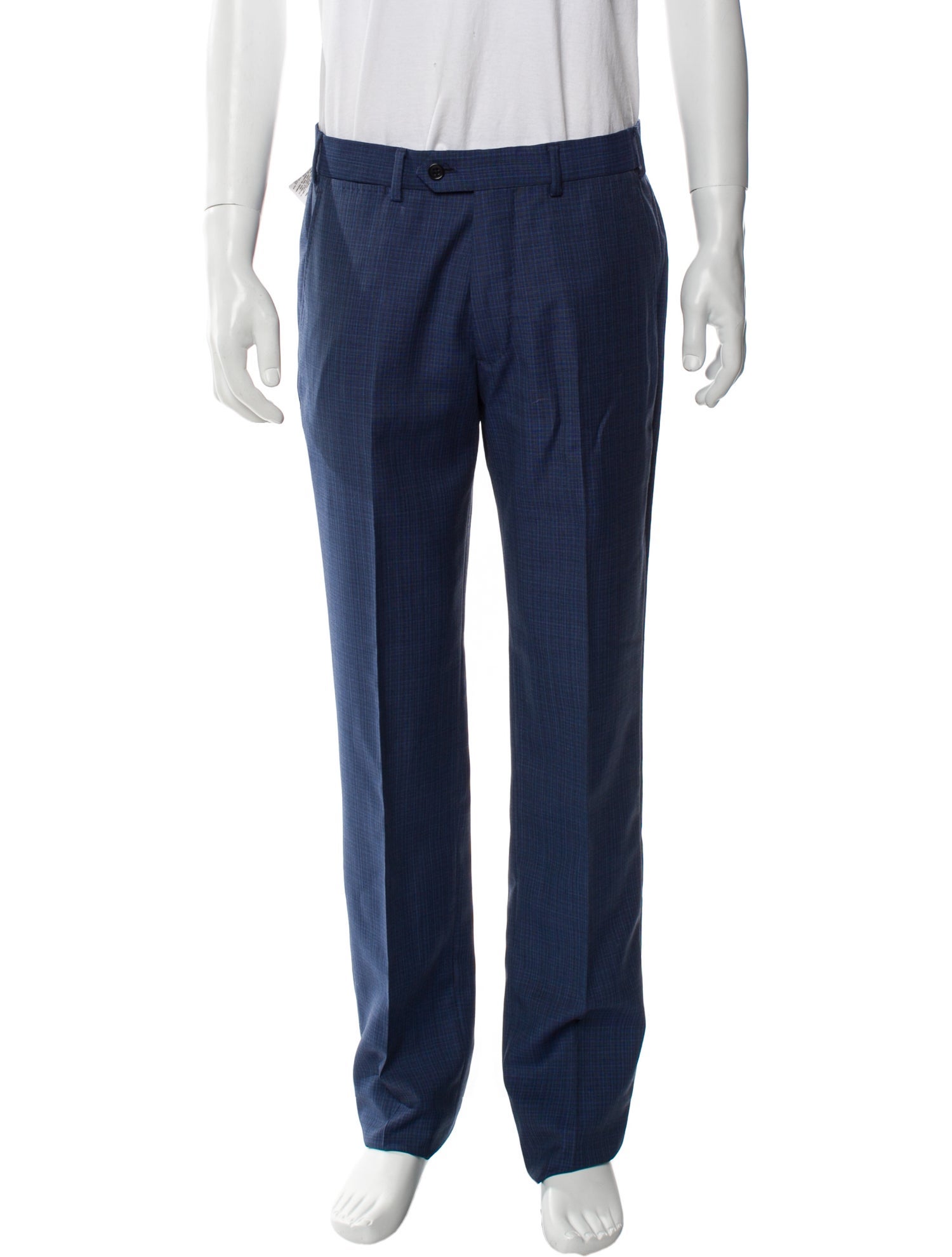 Emporio Armani Virgin Wool Dress Pants