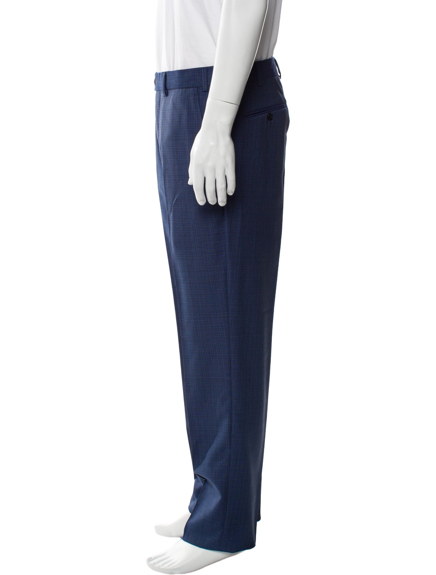 Emporio Armani Virgin Wool Dress Pants