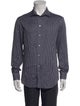 Emporio Armani Striped Long Sleeve Dress Shirt