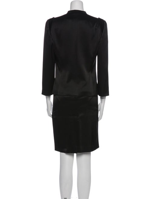 Emporio Armani Pleated Accents Skirt Suit