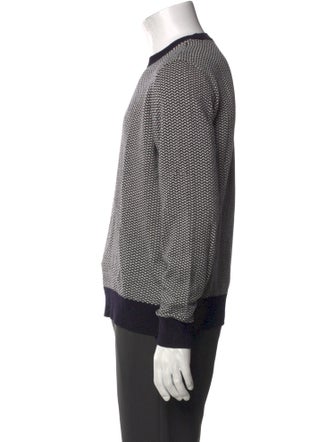 Emporio Armani Striped Crew Neck Pullover
